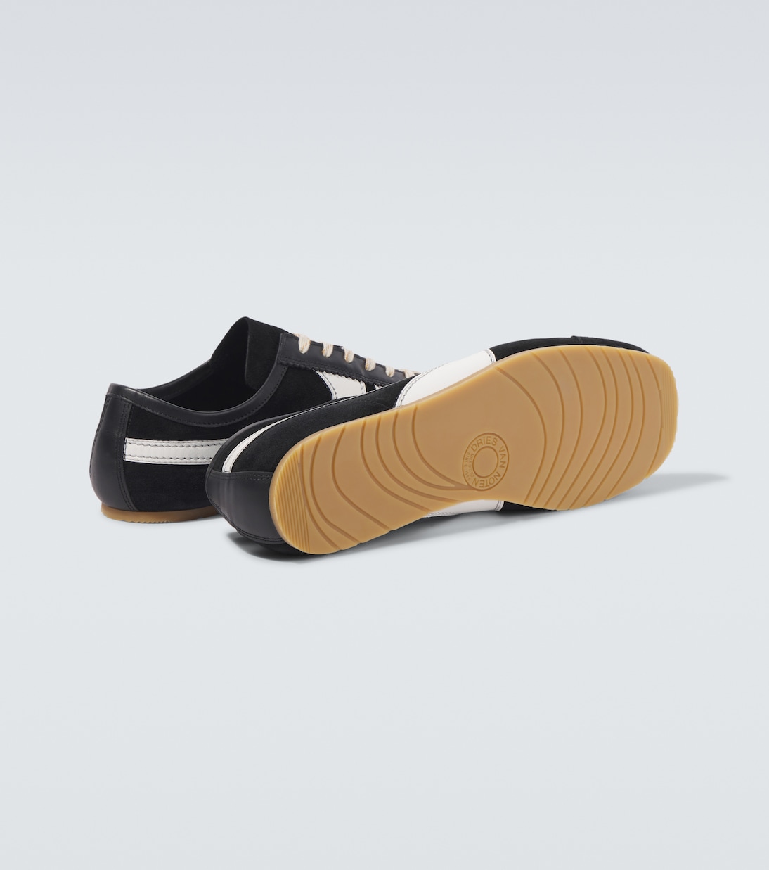 Baskets en daim et cuir | Dries Van Noten