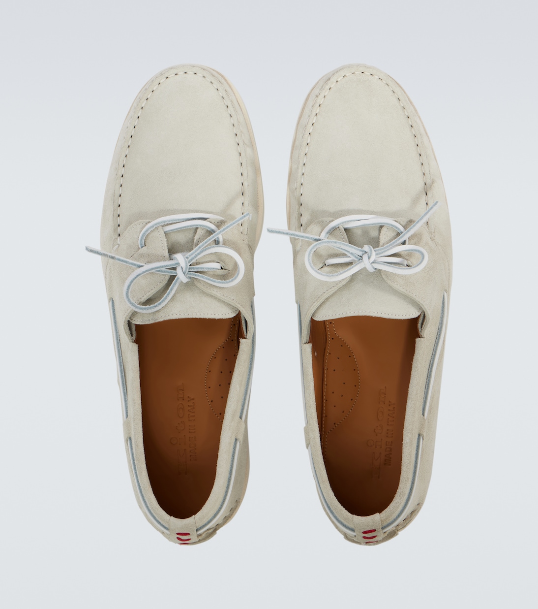 Segelschuhe aus Leder | Kiton
