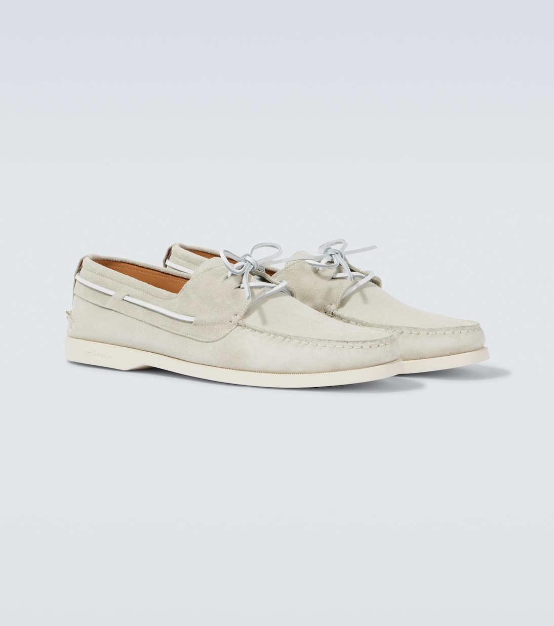 Segelschuhe aus Leder | Kiton