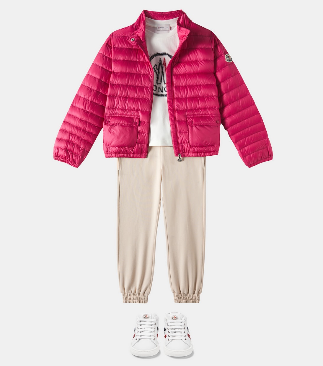 T-Shirt aus Baumwoll-Jersey | Moncler Enfant