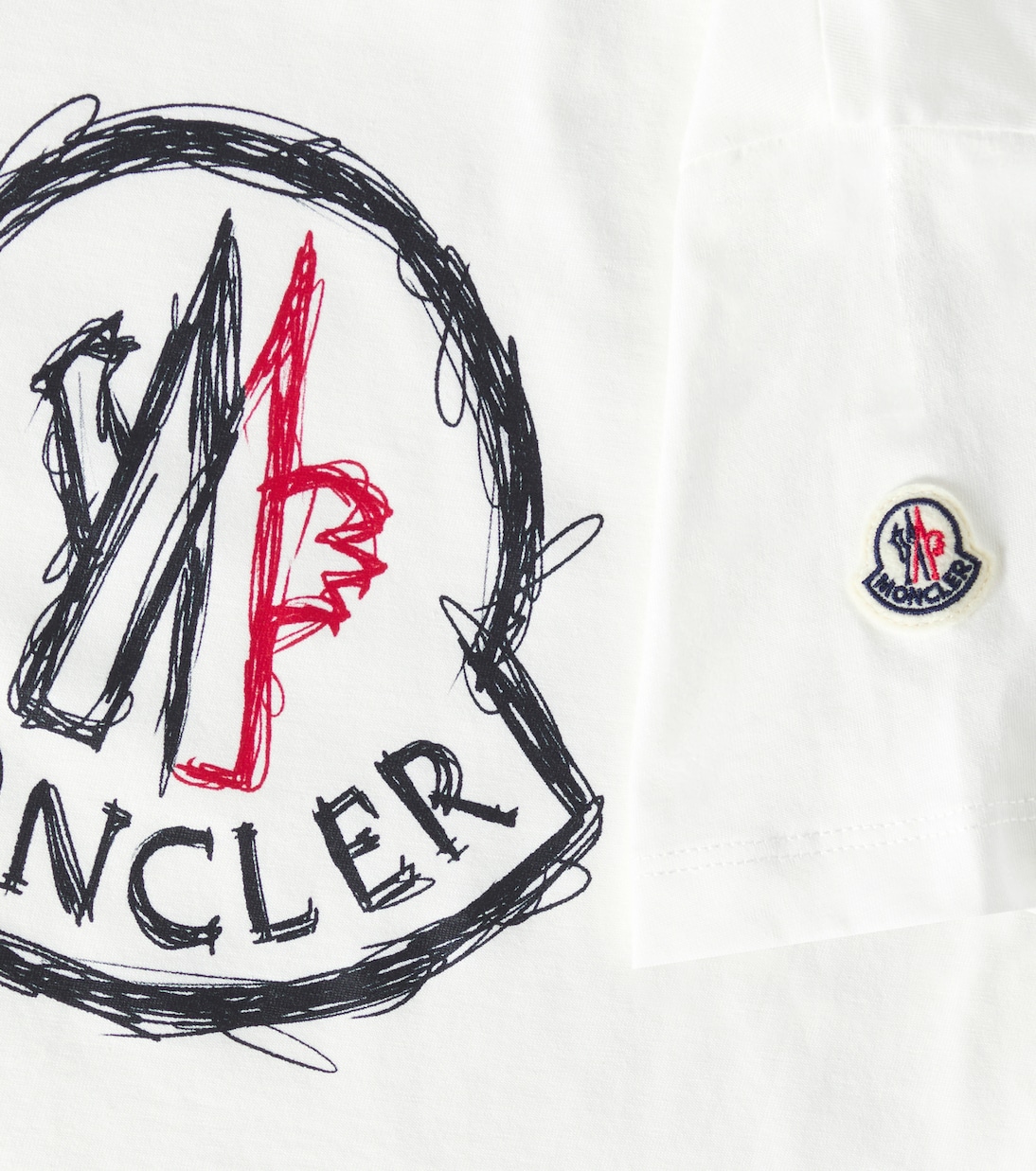 T-Shirt aus Baumwoll-Jersey | Moncler Enfant