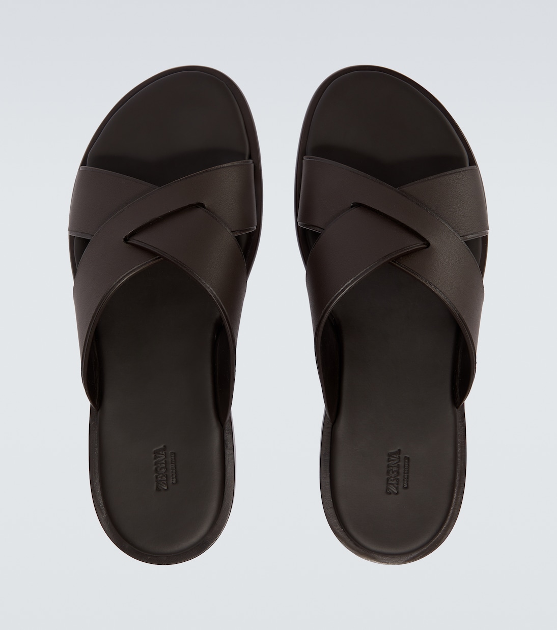 Leather sandals | Zegna