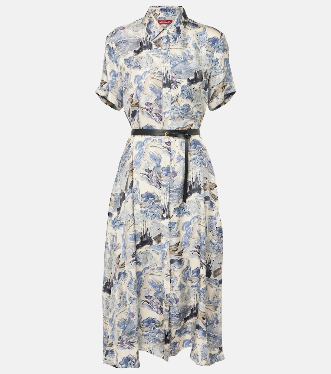 Kiera silk shirt dress | Altuzarra