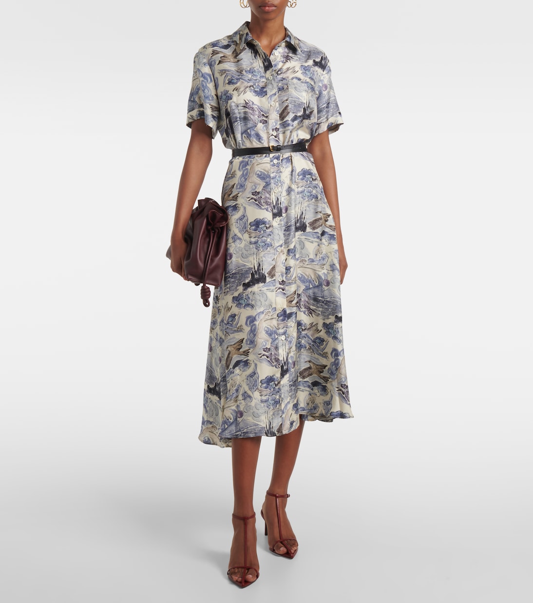 Kiera silk shirt dress | Altuzarra
