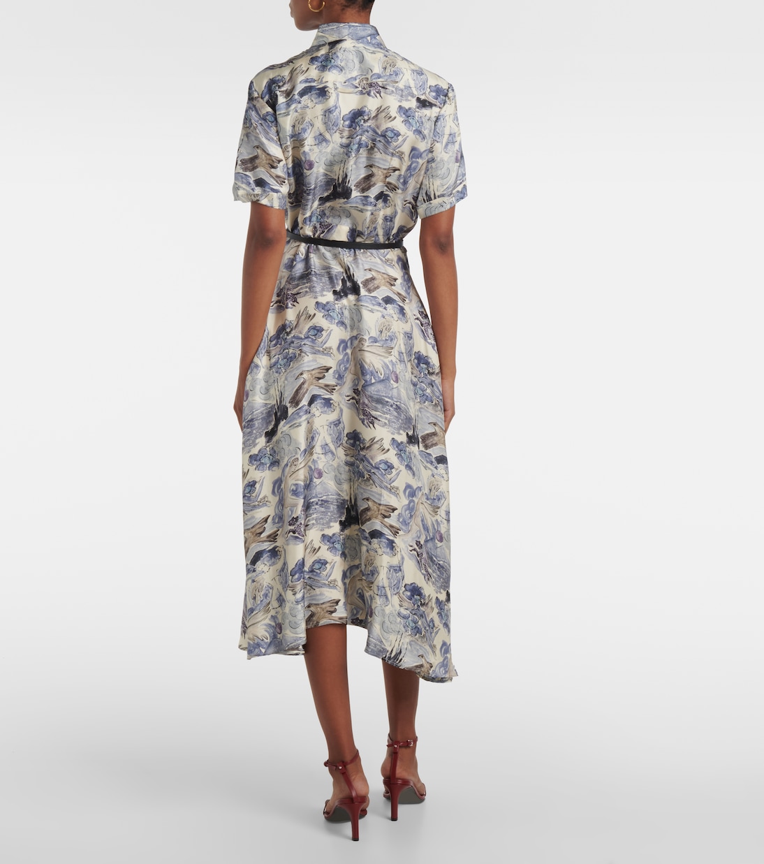 Kiera silk shirt dress | Altuzarra