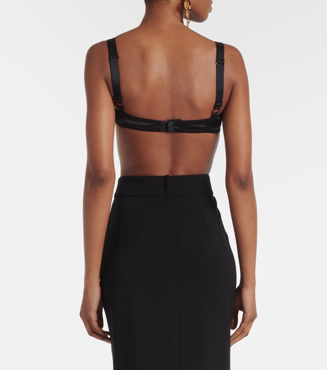 Top in raso di misto seta | Dolce&Gabbana