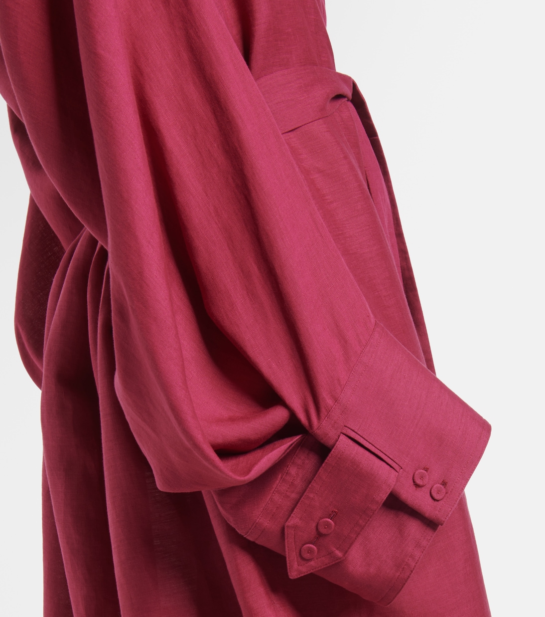Tilda belted linen tunic | Gabriela Hearst