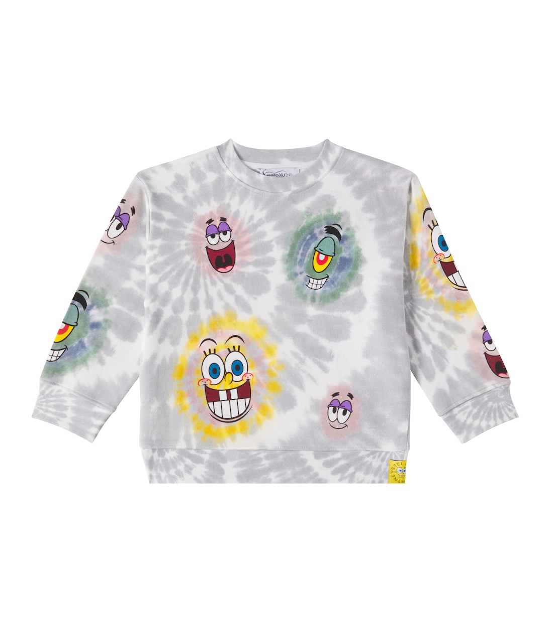 X SpongeBob SquarePants Sweatshirt aus Baumwoll-Jersey | Stella McCartney Kids