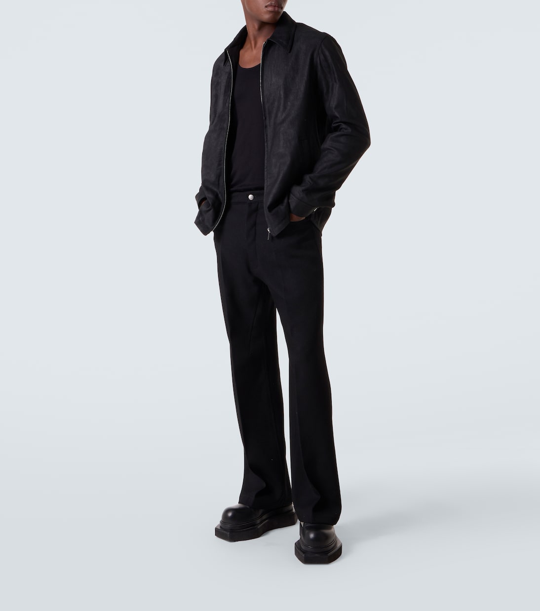 Giacca Brad in suede | Rick Owens