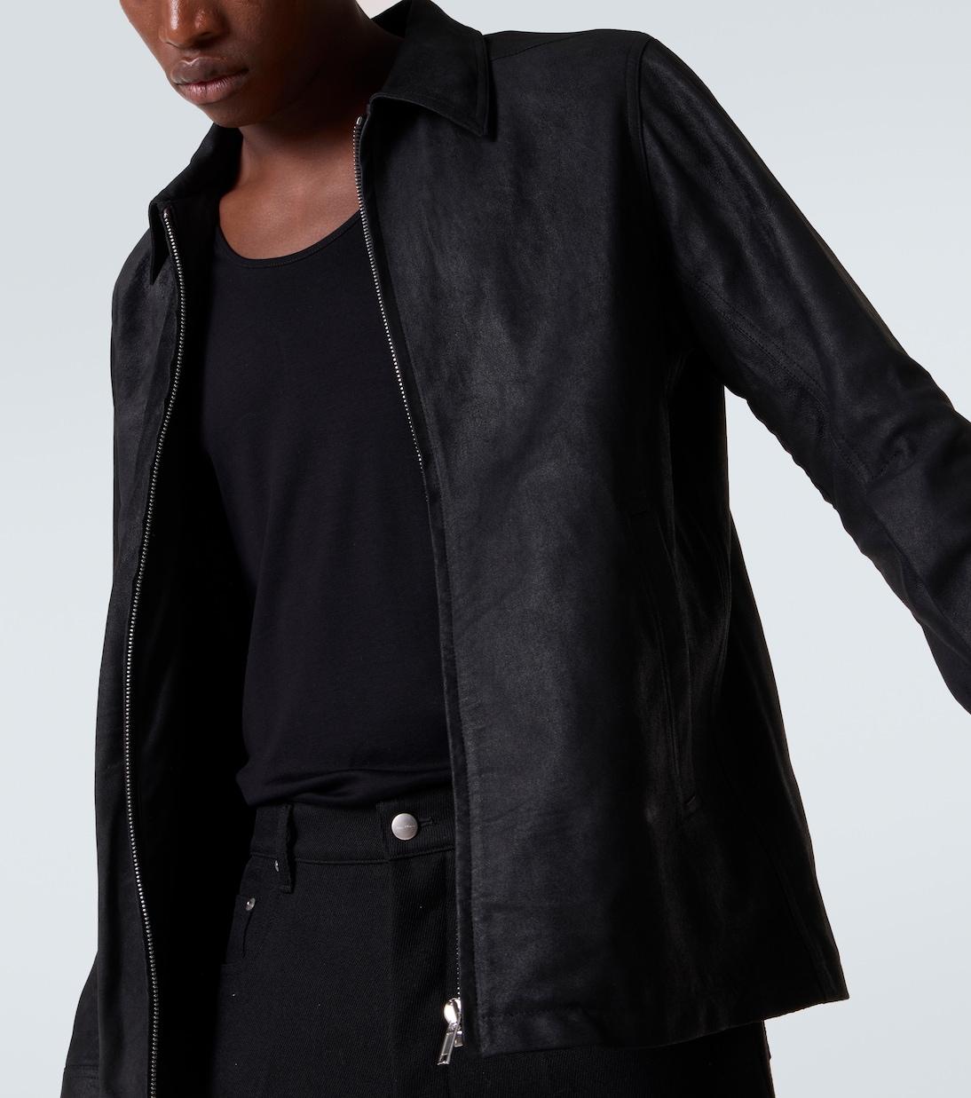 Giacca Brad in suede | Rick Owens