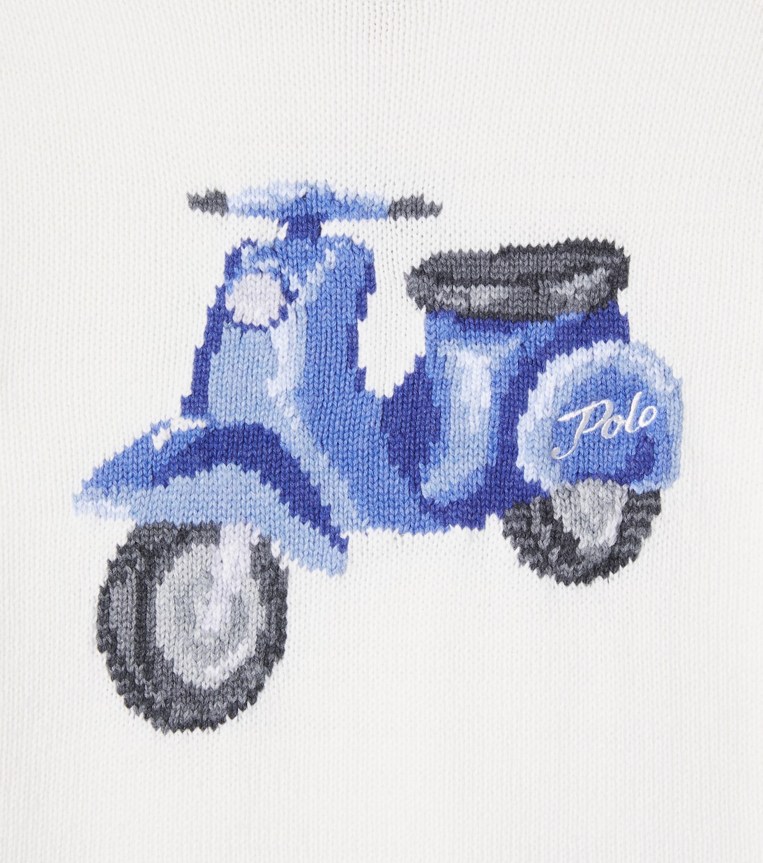 Pullover in cotone con intarsi | Polo Ralph Lauren Kids