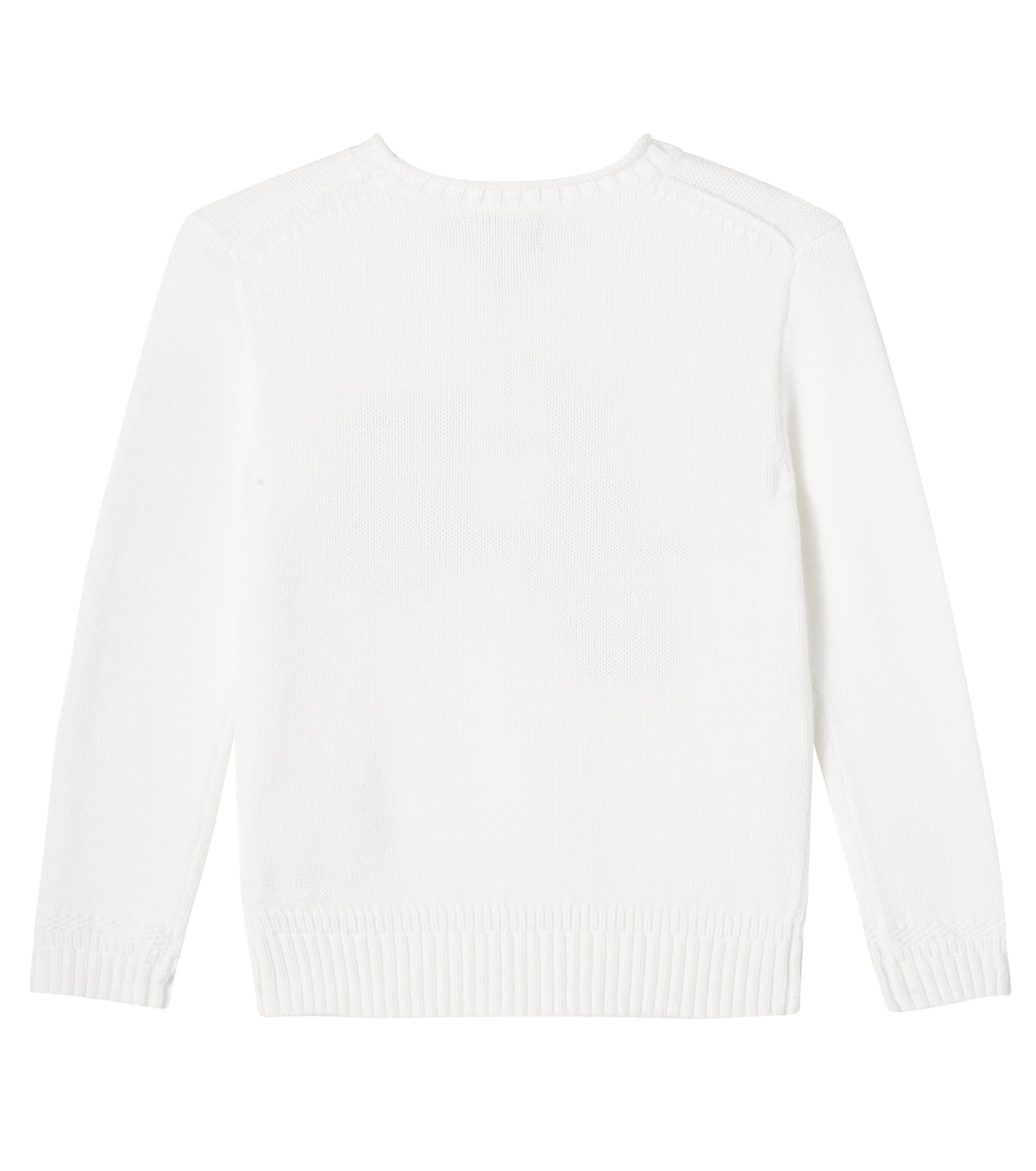 Pullover in cotone con intarsi | Polo Ralph Lauren Kids