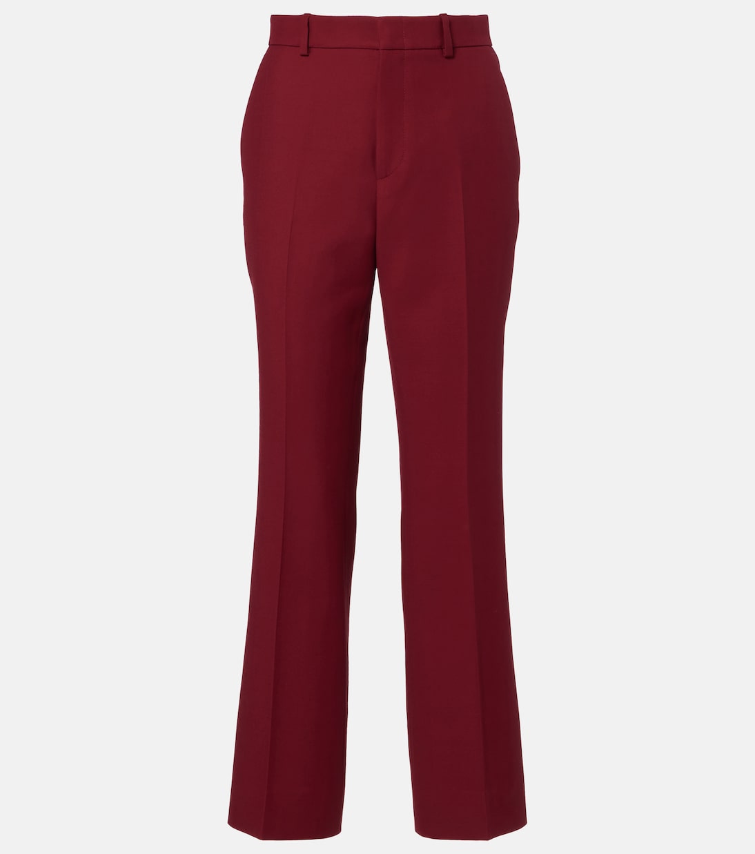 Gerade Hose aus Seide und Wolle | Gucci