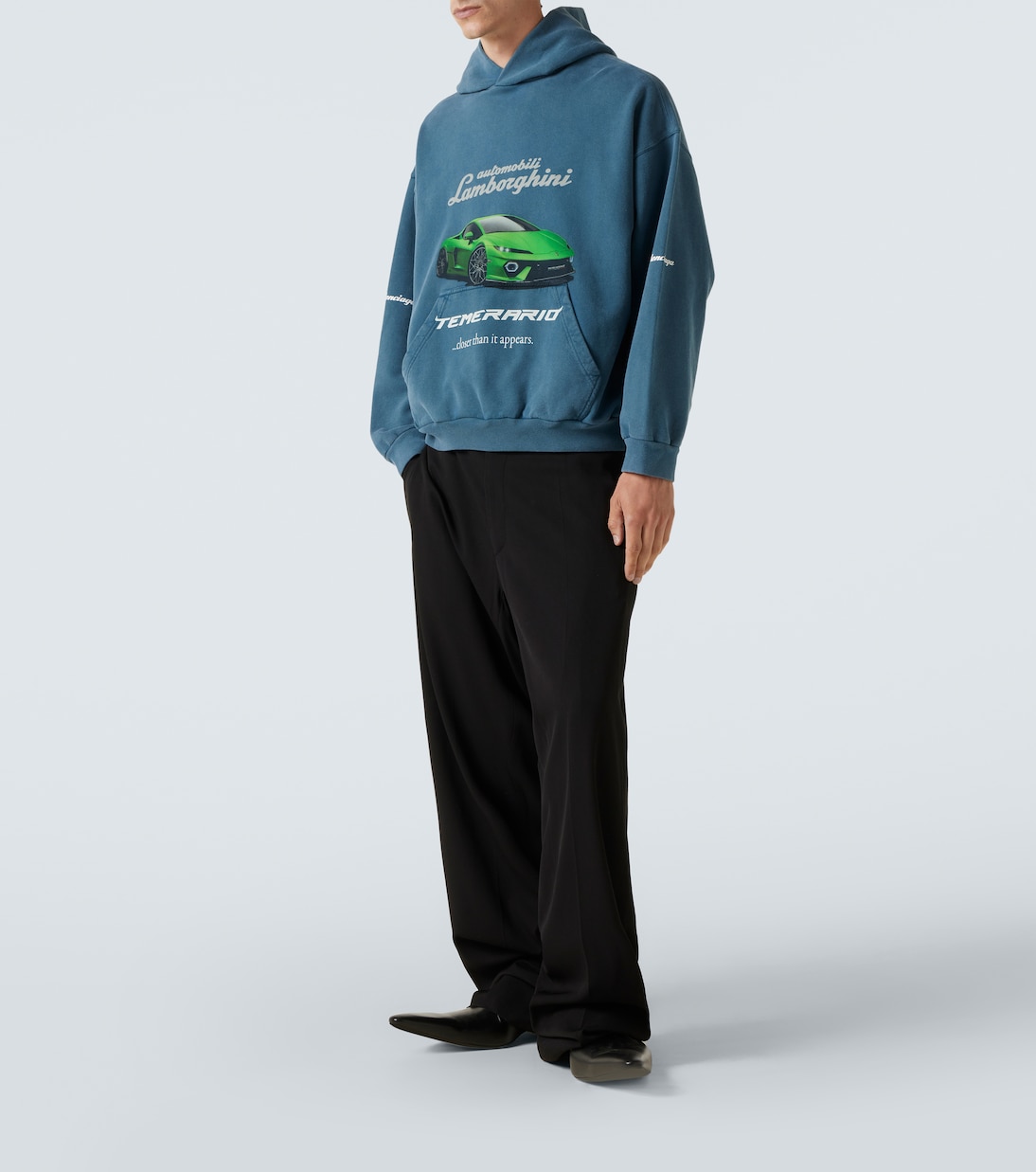 x Automobili Lamborghini – Sweat-shirt à capuche en coton | Balenciaga