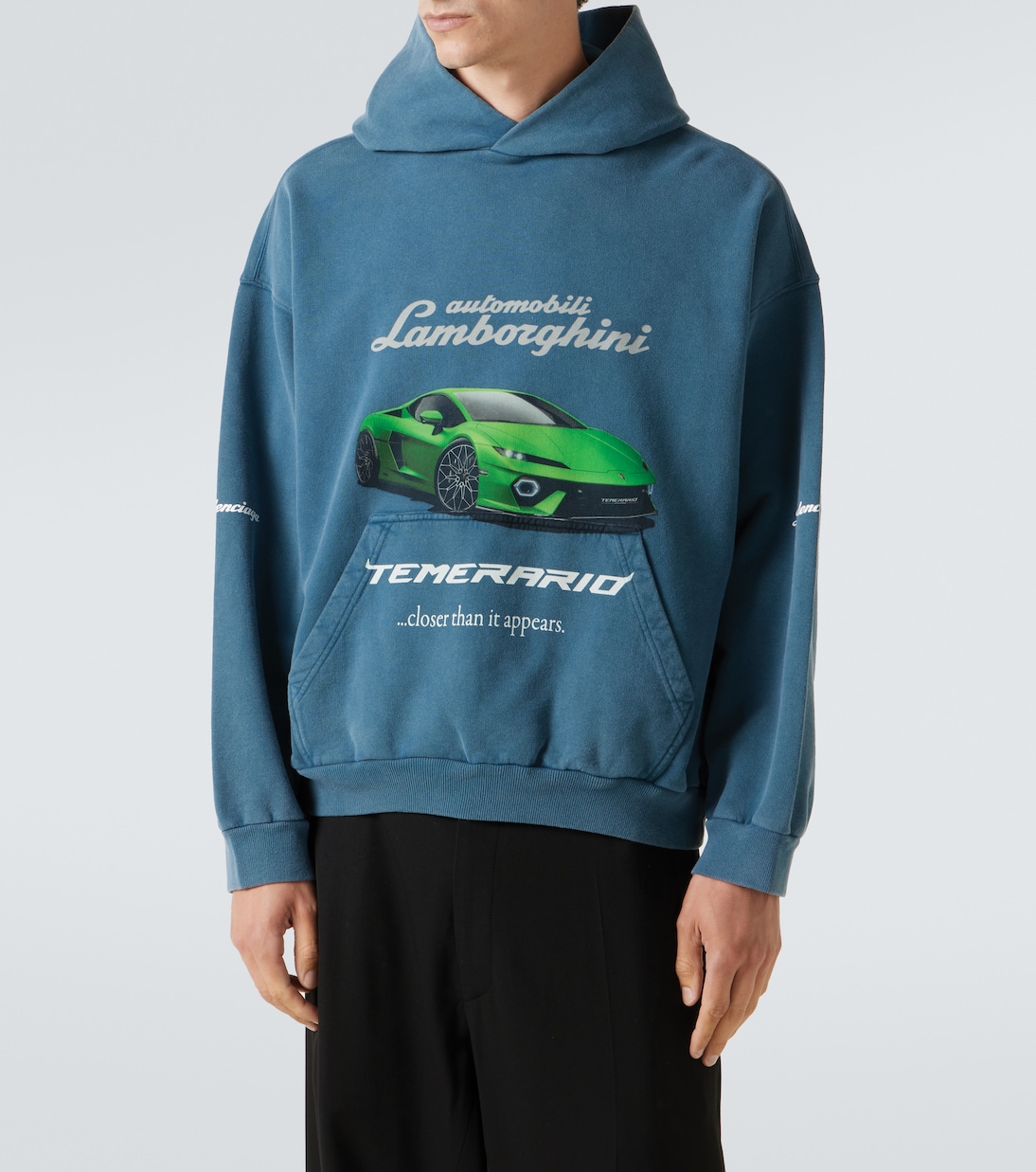 x Automobili Lamborghini – Sweat-shirt à capuche en coton | Balenciaga