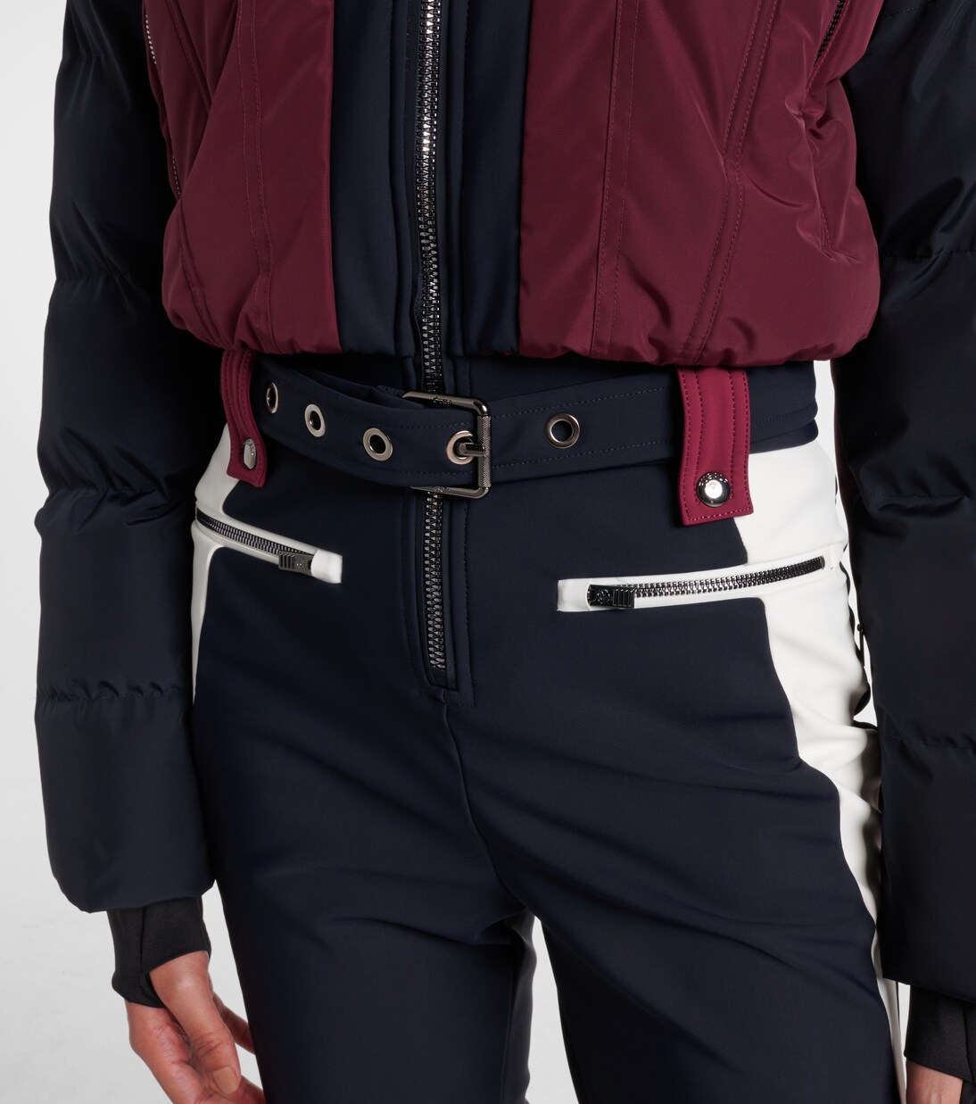 Karei faux fur-trimmed ski suit | Fusalp