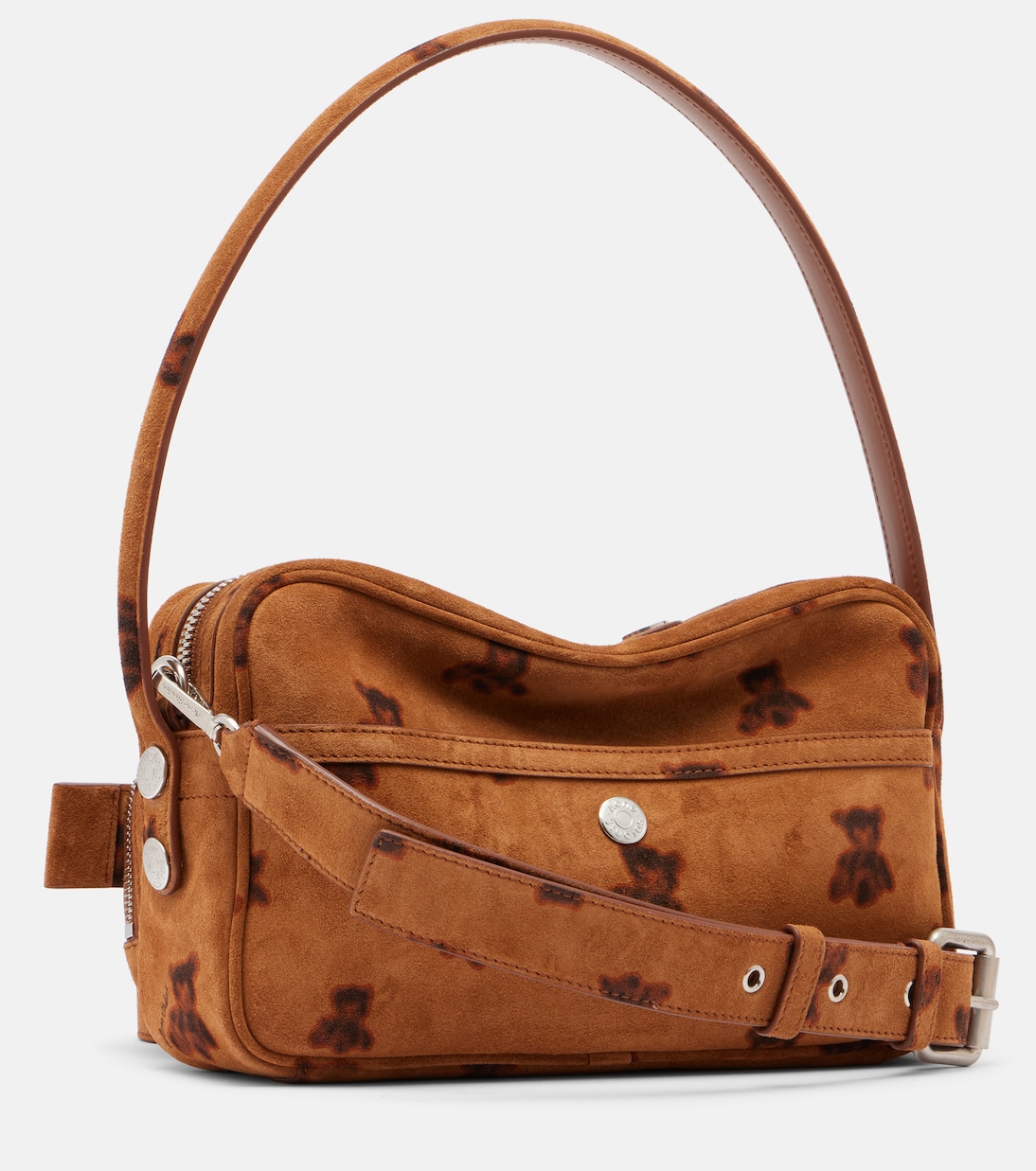 Camero Small suede shoulder bag | Acne Studios