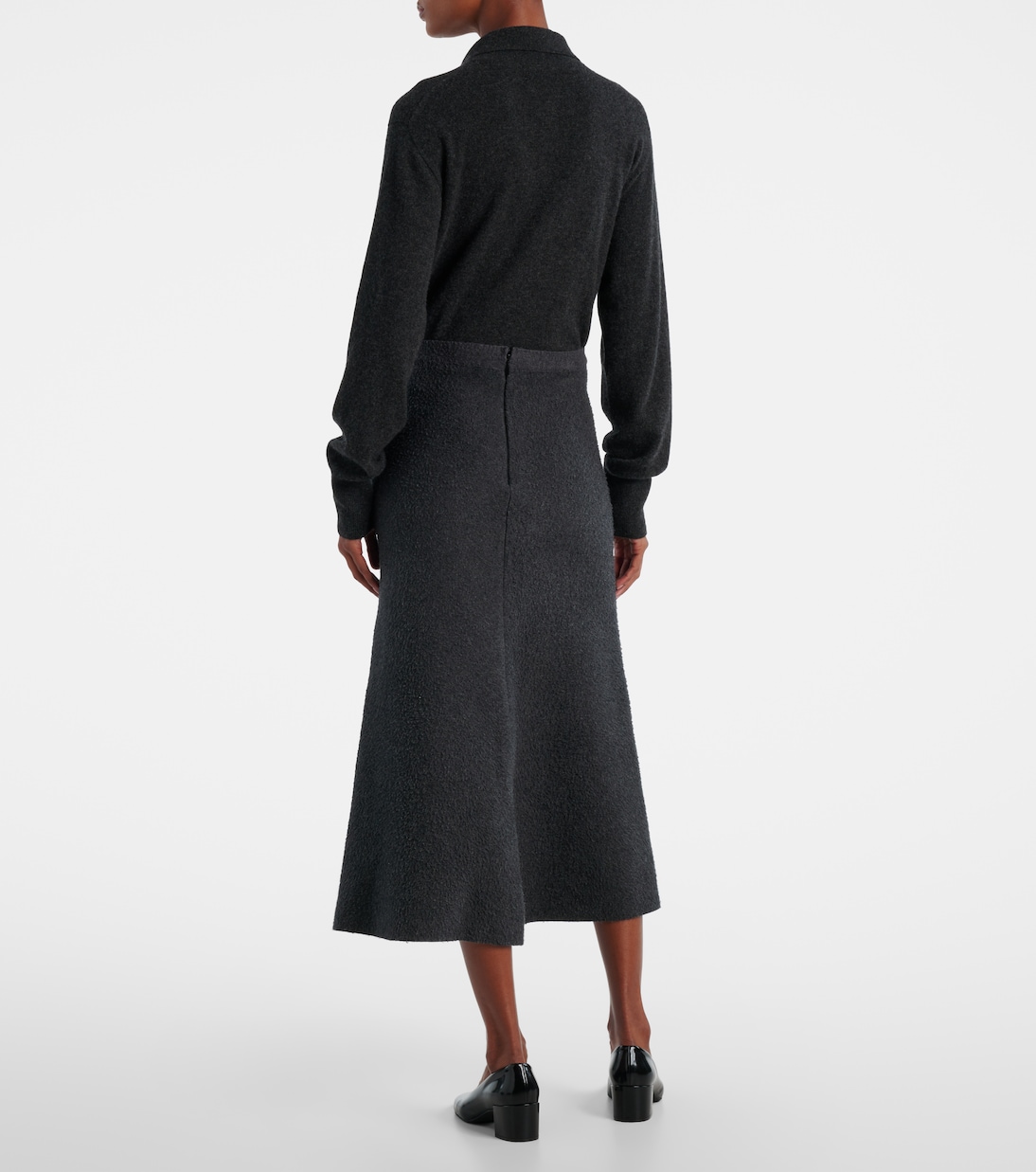 Lian cotton midi skirt | The Row