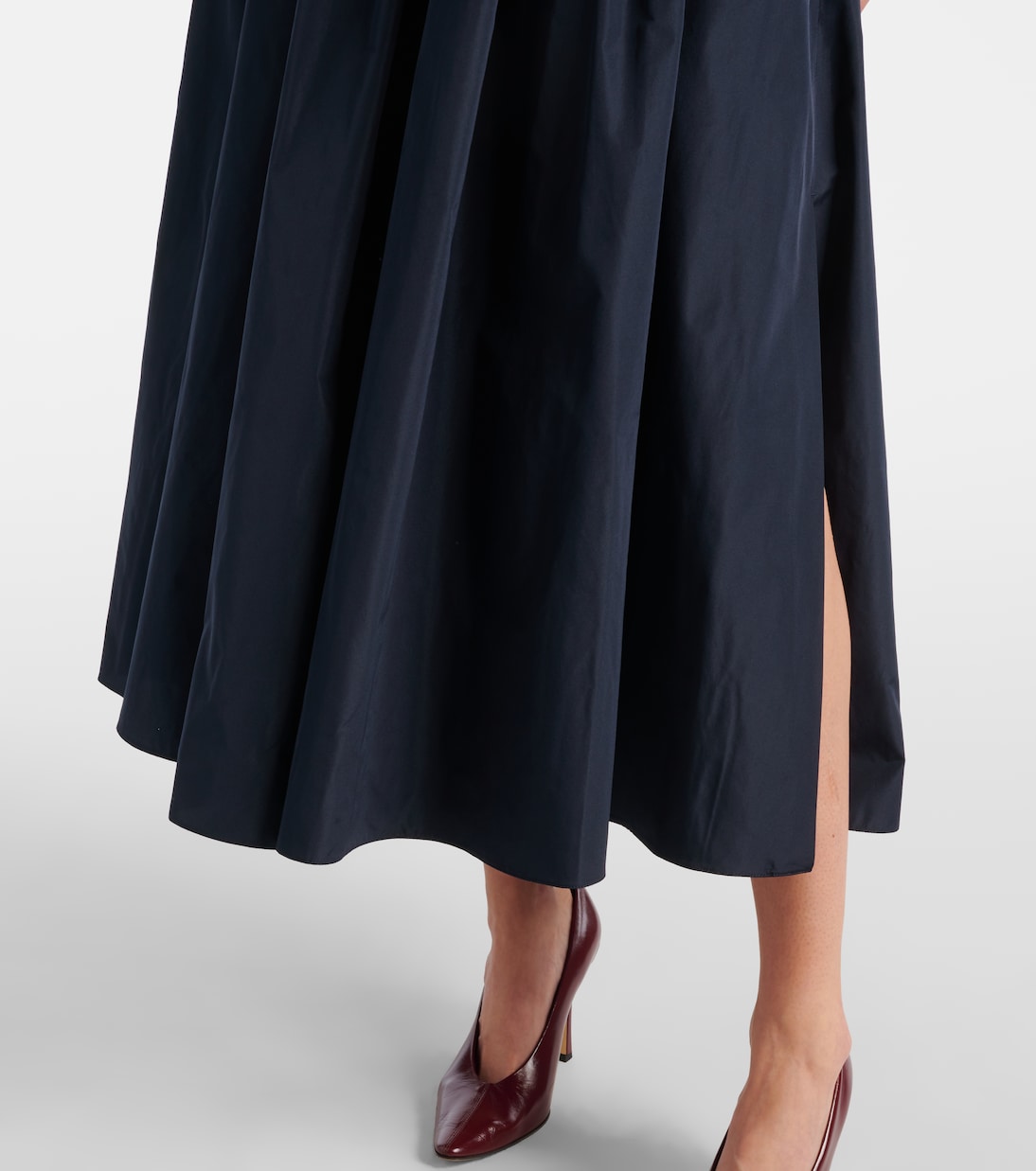Jokey pleated taffeta midi skirt | 'S Max Mara