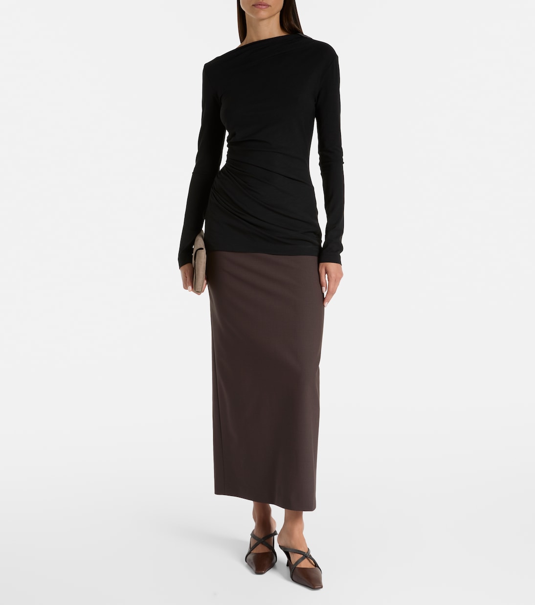 Monili gathered top | Brunello Cucinelli