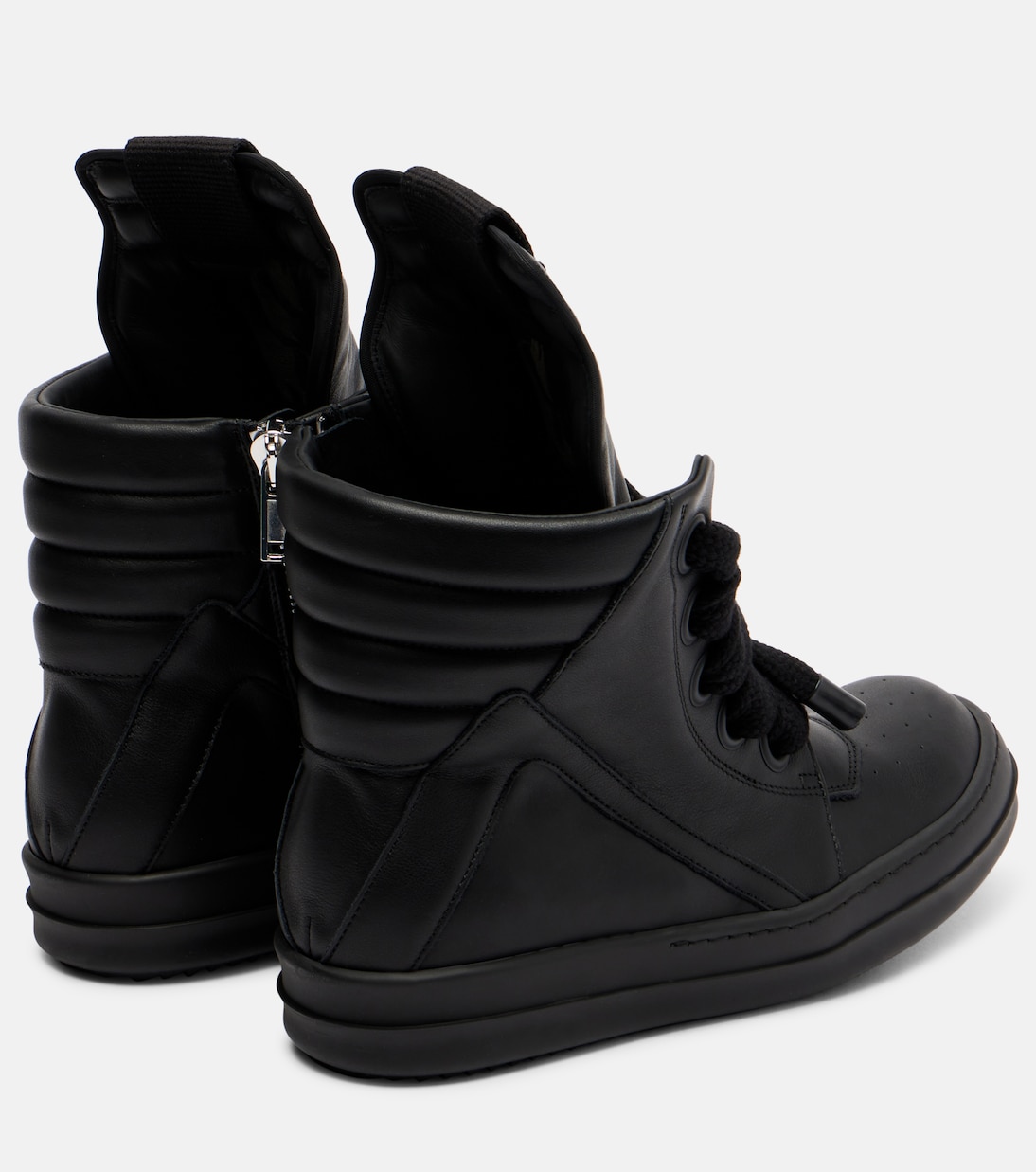Zapatillas Jumbolace Geobasket de piel | Rick Owens