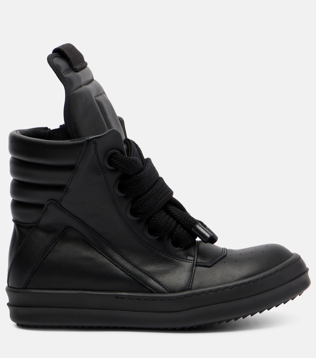 Zapatillas Jumbolace Geobasket de piel | Rick Owens