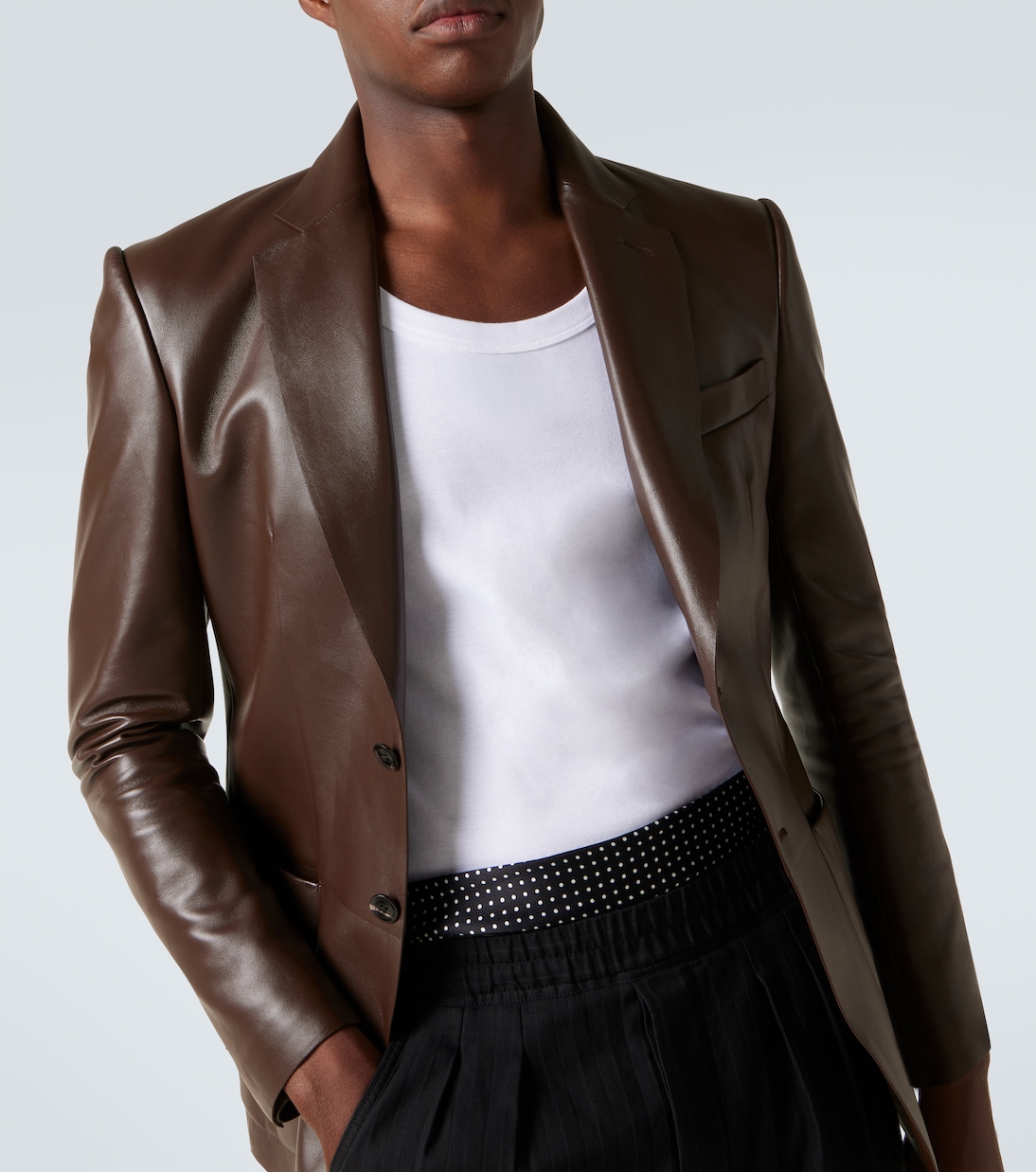 Blazer en cuir | Tom Ford