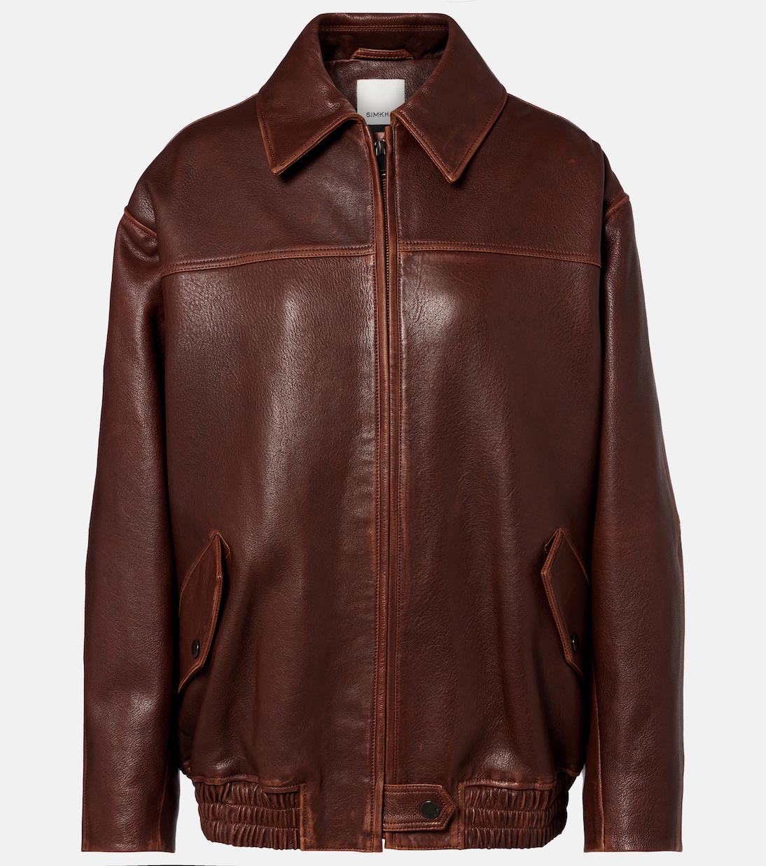 Chaqueta Huntington de piel | Simkhai