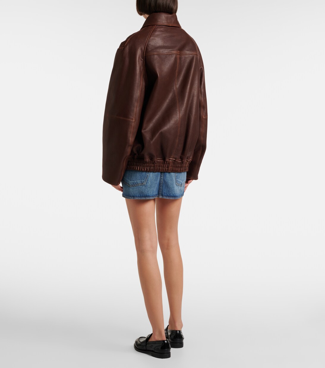Chaqueta Huntington de piel | Simkhai