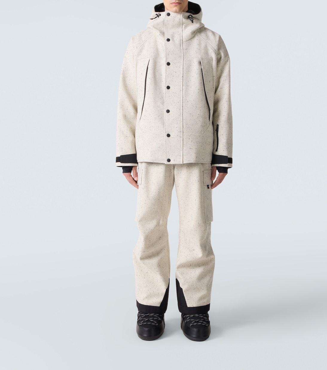 Virgin wool ski salopettes | Moncler Grenoble