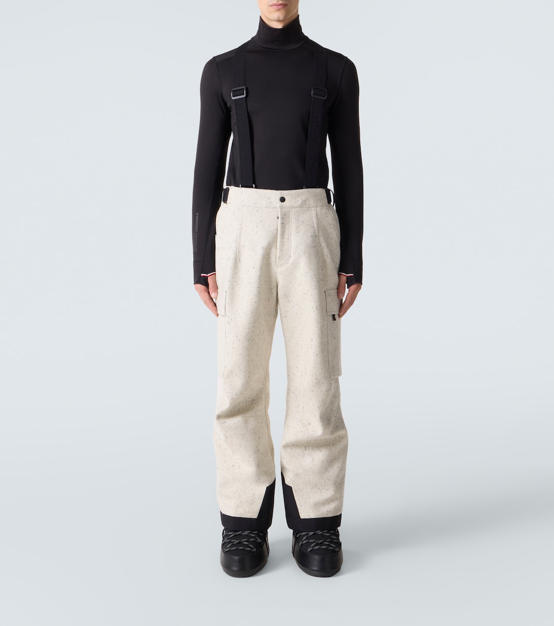 Virgin wool ski salopettes | Moncler Grenoble