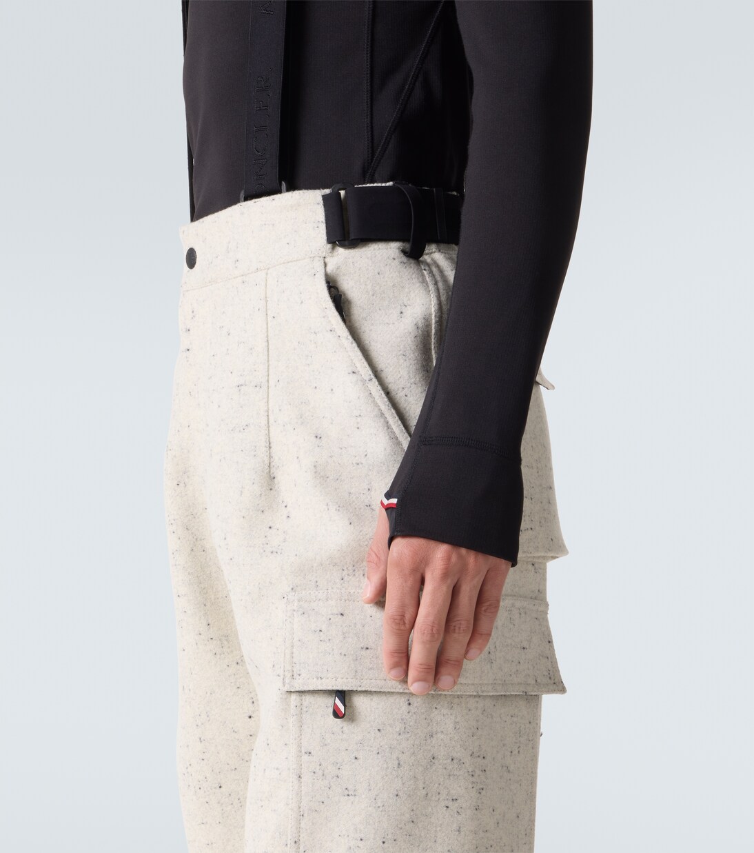 Virgin wool ski salopettes | Moncler Grenoble