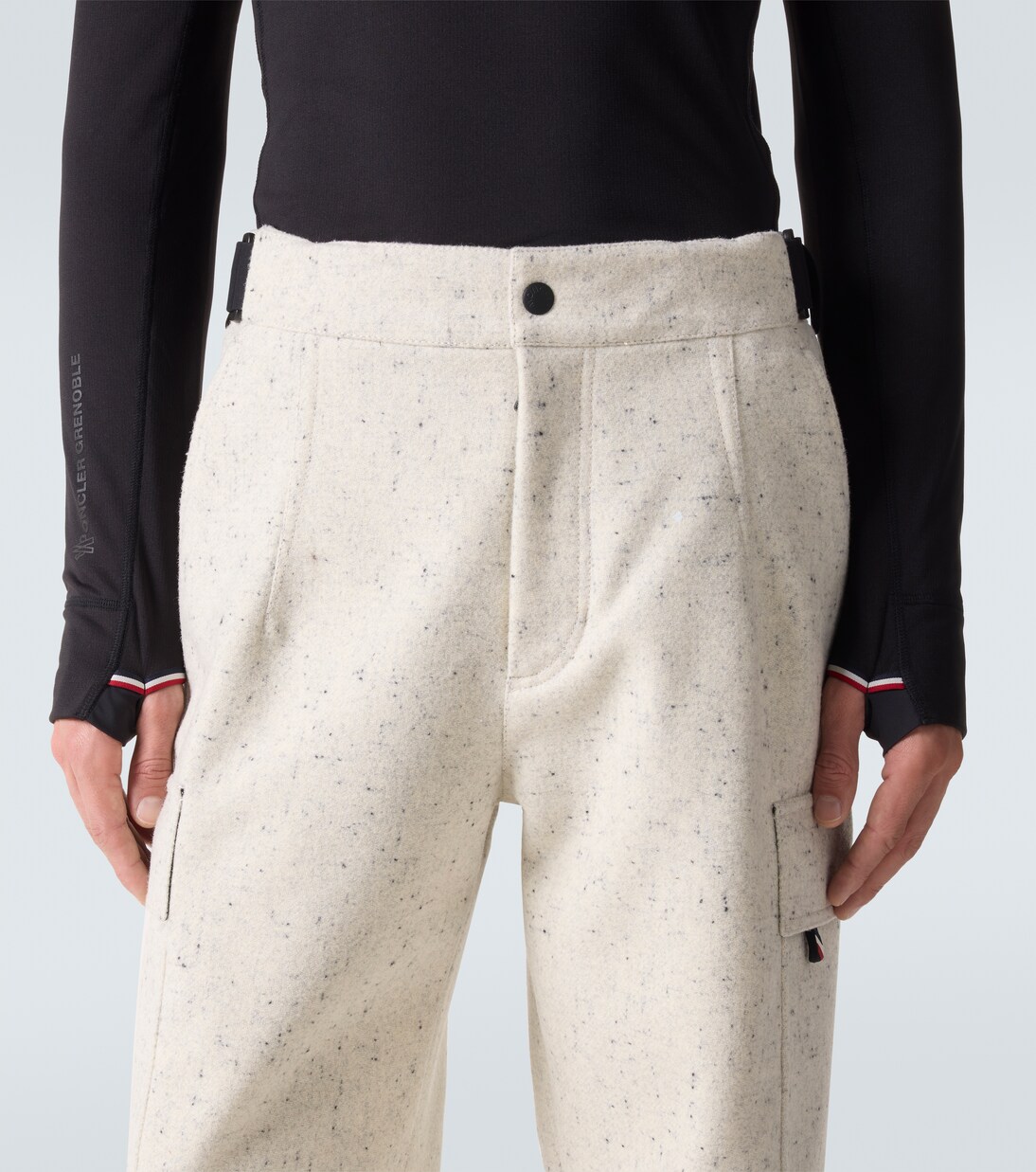 Virgin wool ski salopettes | Moncler Grenoble