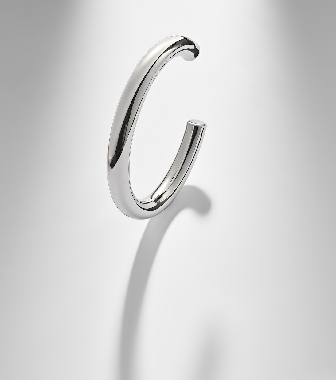 Natasha rhodium-plated cuff bracelet | Jennifer Fisher