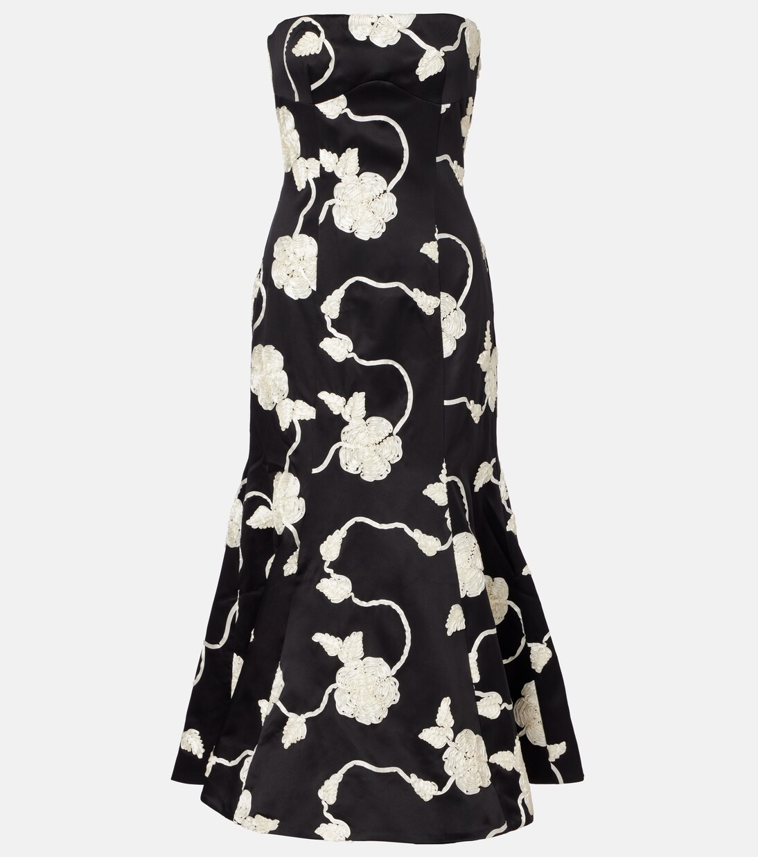 Ana embroidered midi dress | Rotate