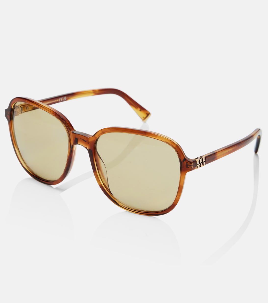 Logo square sunglasses | Miu Miu
