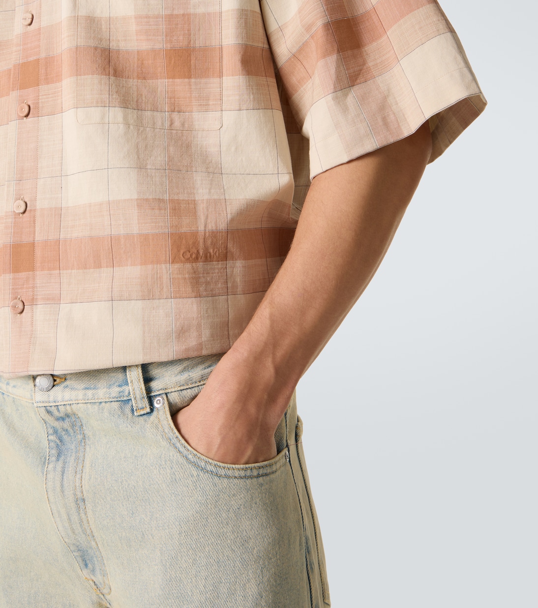 Oversize-Hemd Tommy aus Baumwolle | Calvin Klein Collection