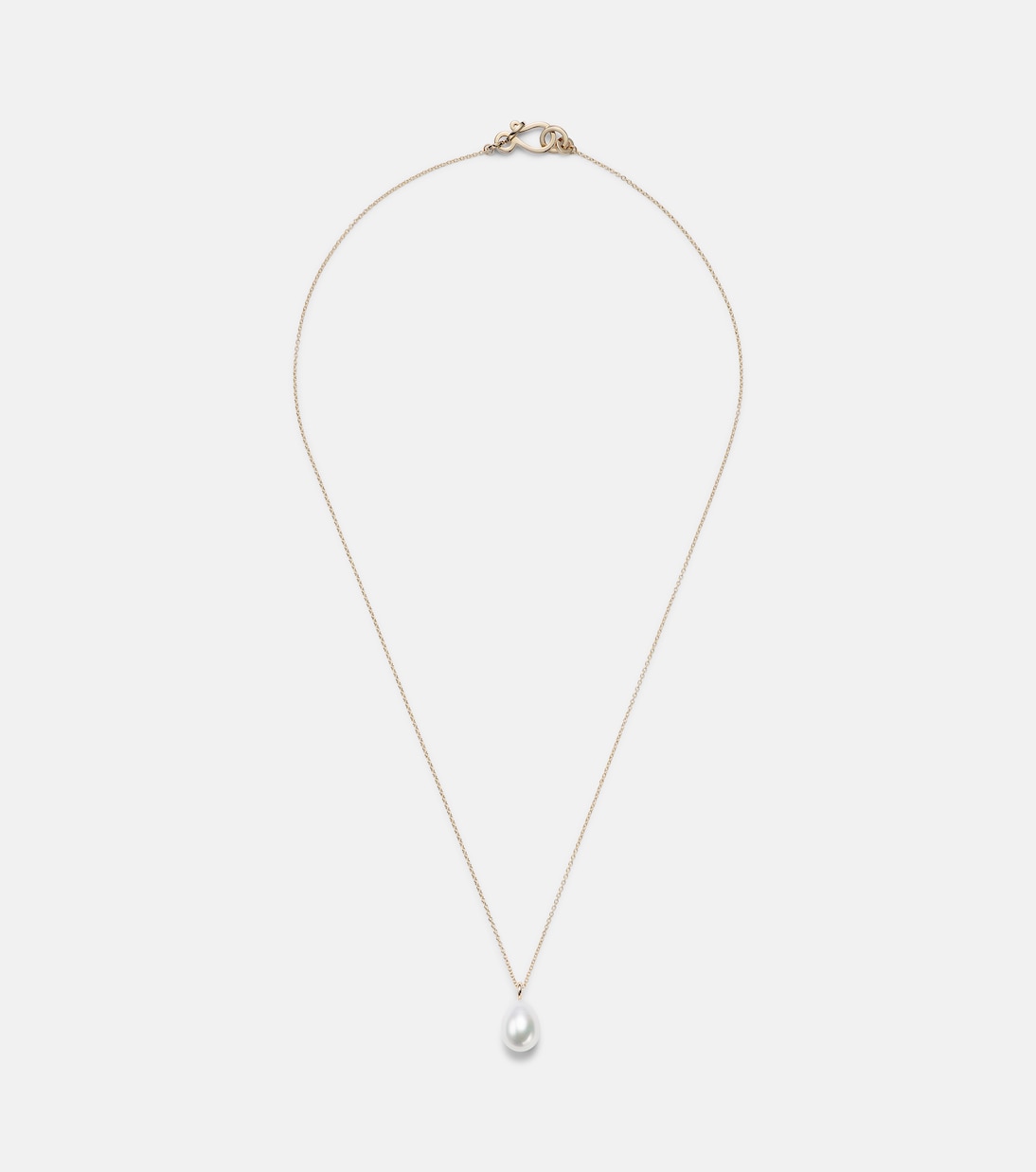 Perle Poire Simple 14kt gold necklace with freshwater pearls | Sophie Bille Brahe