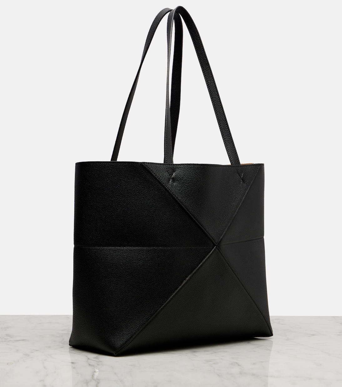Puzzle Fold Medium leather tote bag | Loewe