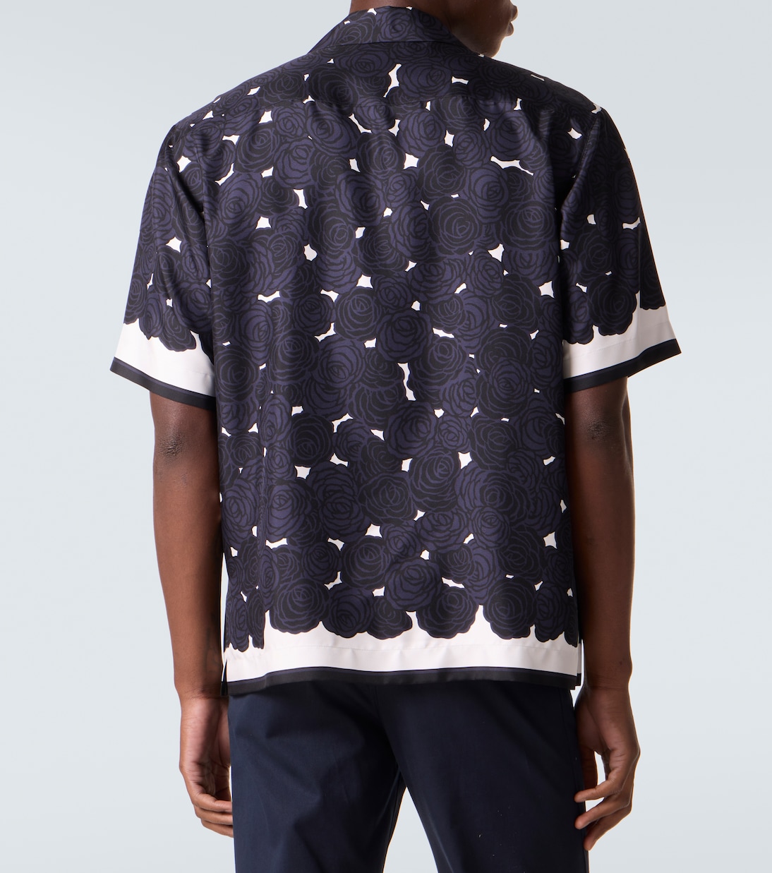 Floral silk bowling shirt | Givenchy