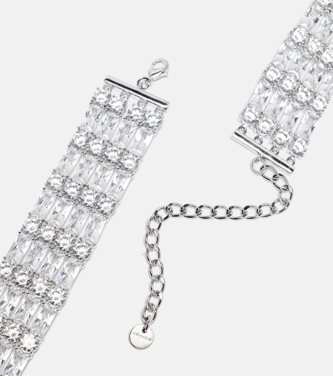 Crystal-embellished choker | Self-Portrait