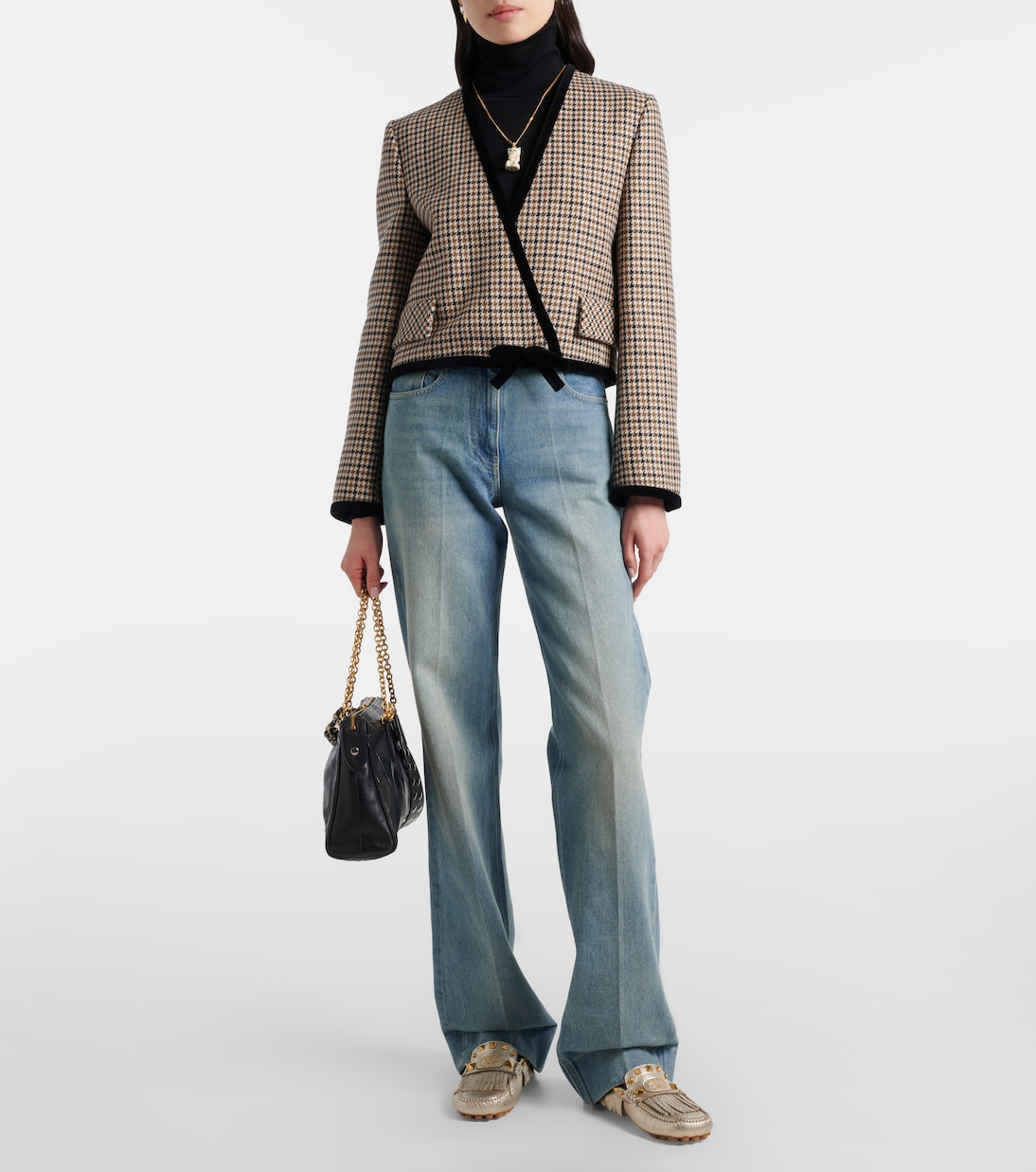 Plaster Caster metallic leather loafers | Valentino Garavani