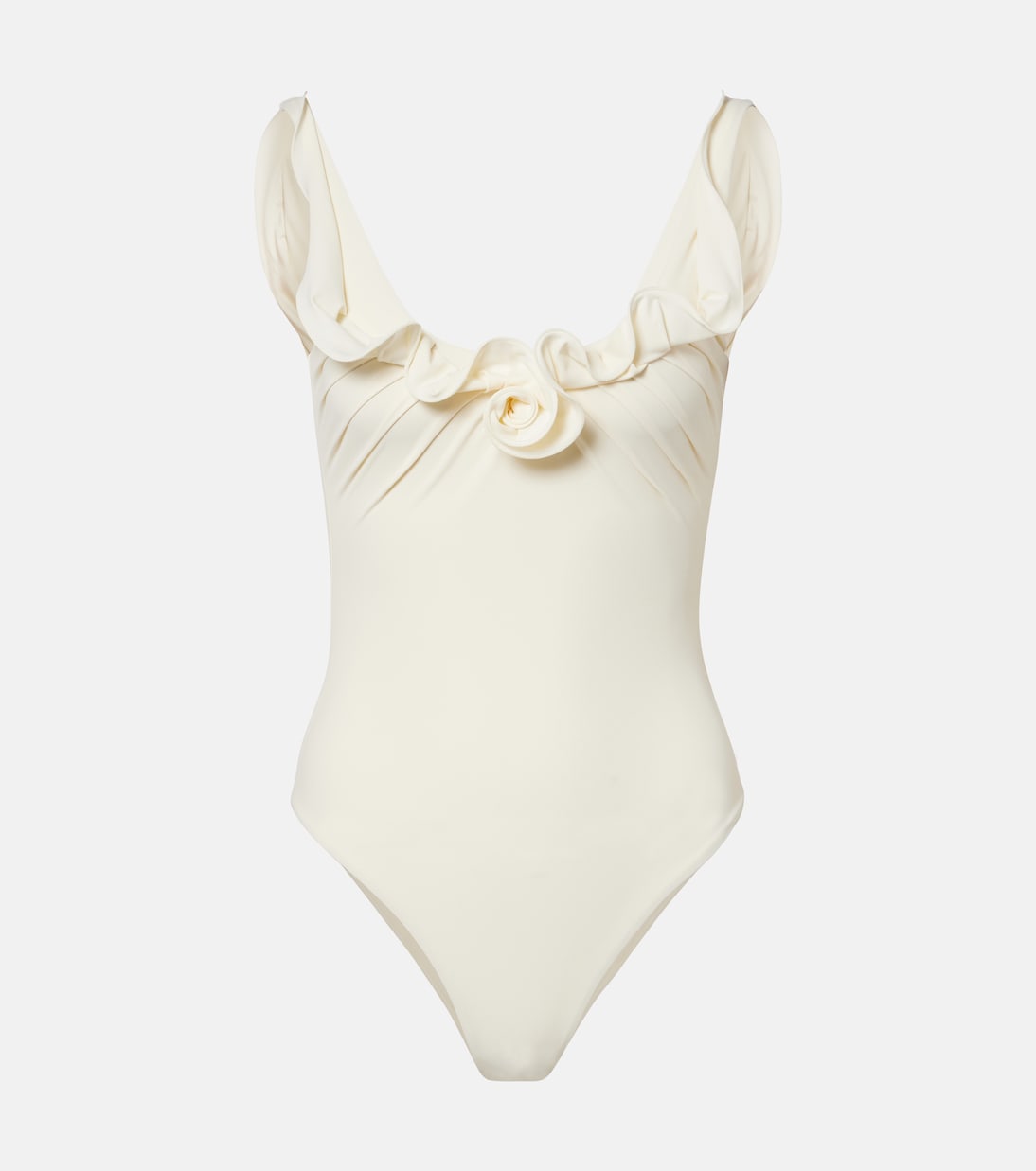 Floral-appliqué swimsuit | Magda Butrym