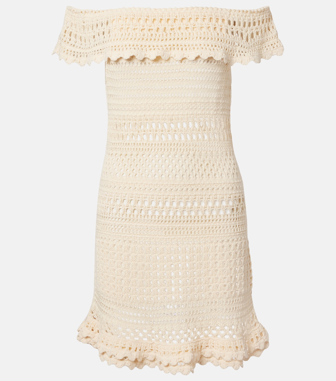 Zoa crochet cotton-blend minidress | Marant Etoile