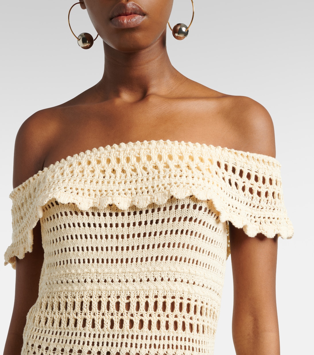 Zoa crochet cotton-blend minidress | Marant Etoile