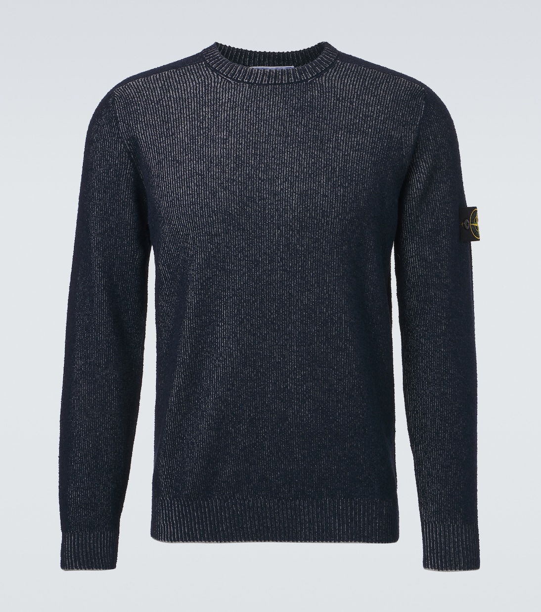 Compass cotton-blend sweater | Stone Island