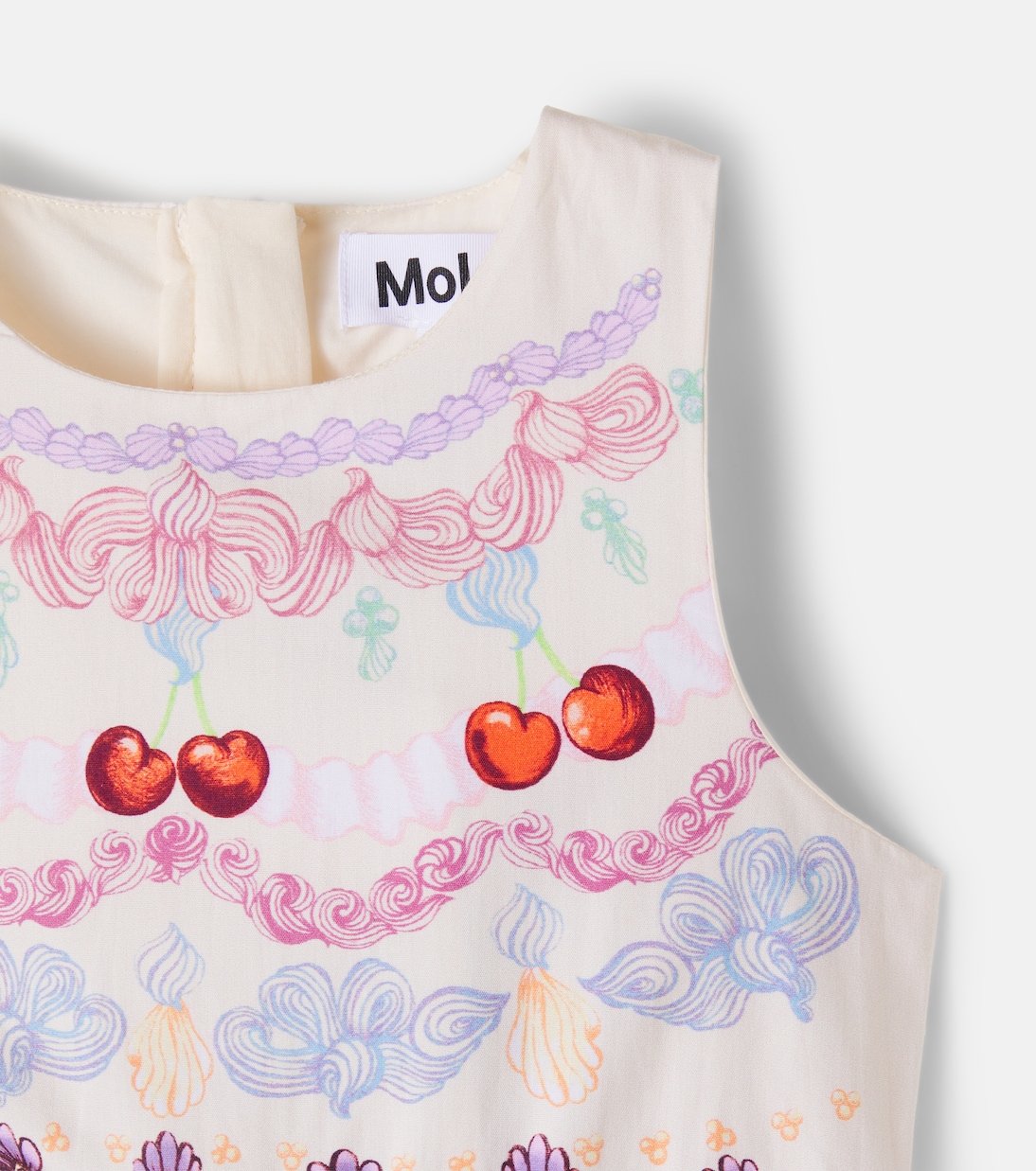 Caisi printed cotton dress  | Molo