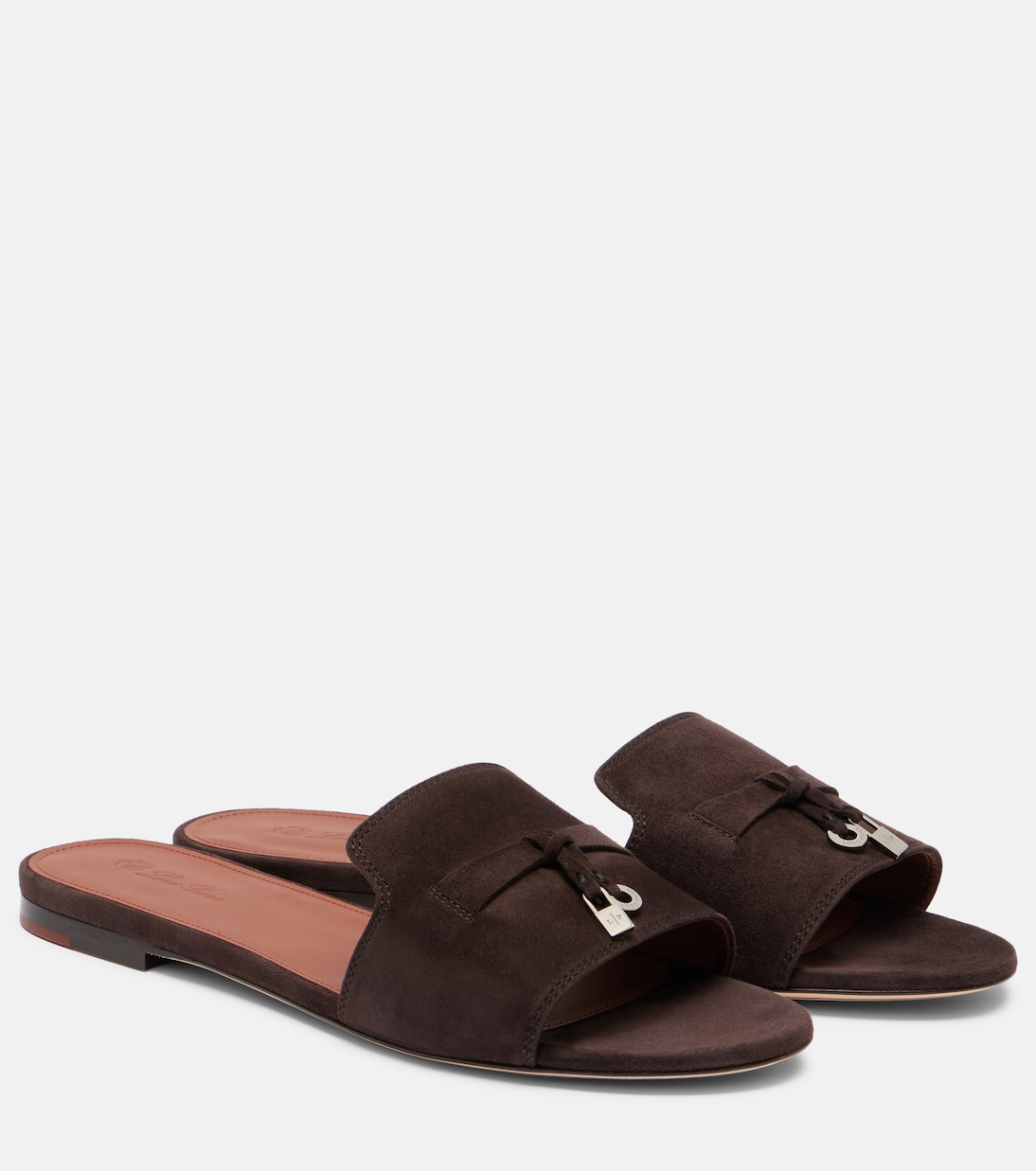 Summer Charms suede slides | Loro Piana