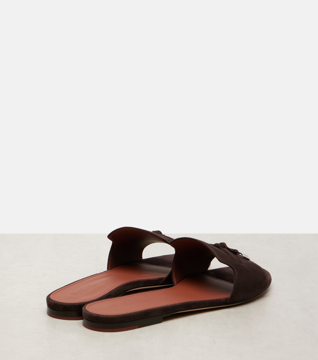 Summer Charms suede slides | Loro Piana