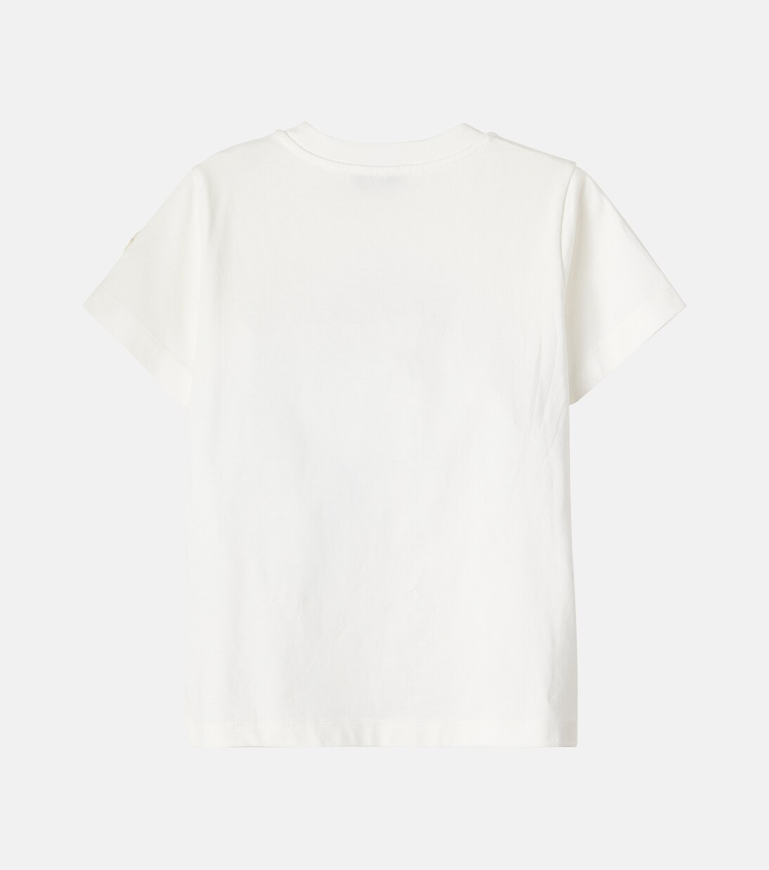 Logo printed cotton jersey T-shirt | Moncler Enfant